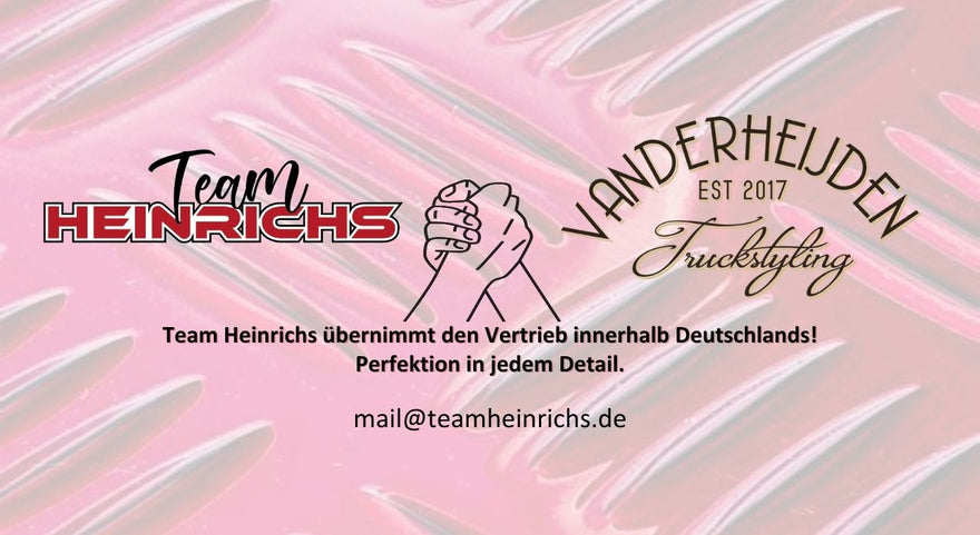 Van der Heijden Truckstyling – Jetzt auch deutschlandweit verfügbar exklusiv bei Team Heinrichs!