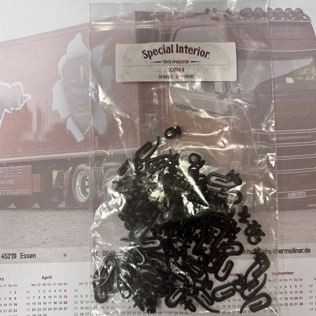 Gardinenhaken Set Scania R