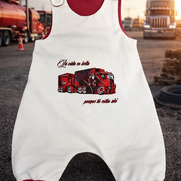 Baby romper "La Vida es Bella"