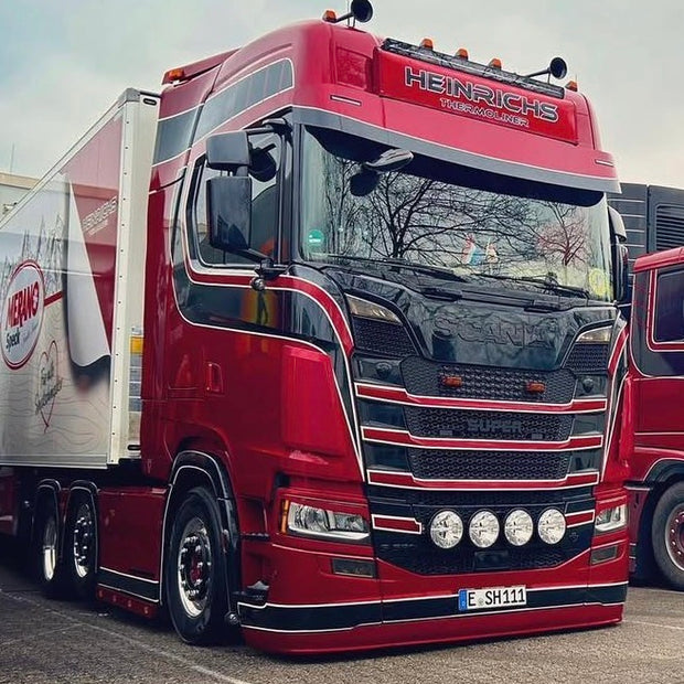 Smooth spoiler lip with Talmus for Scania NextGen