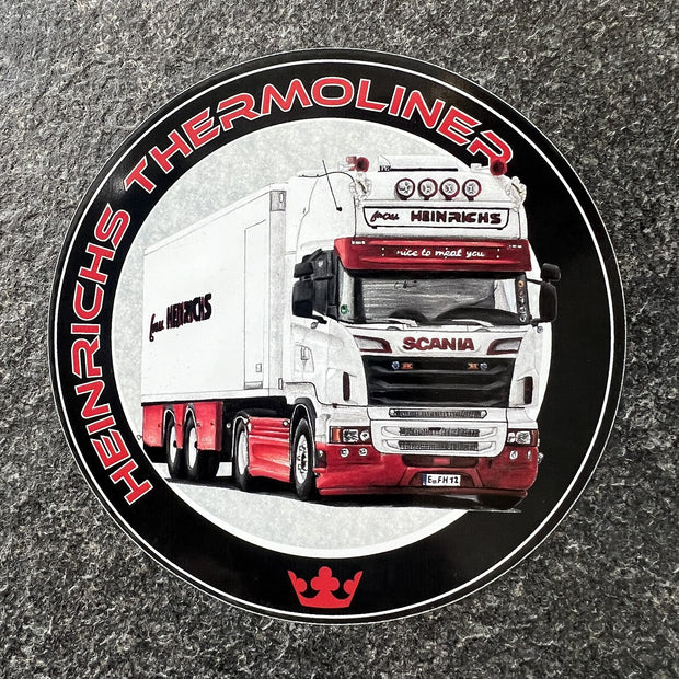 Sticker "frau_heinrichs drawing"