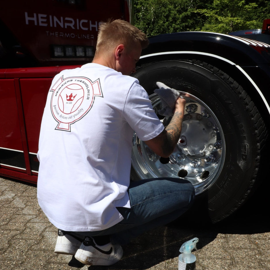 T-Shirt "Heinrichs Thermoliner" weiß