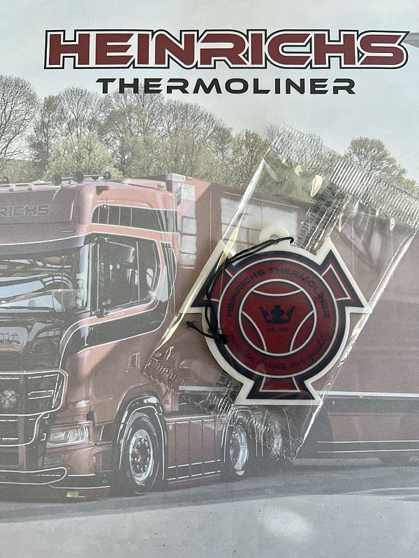 Bild zeigt Heinrichs Thermoliner Logo als Duftbaum