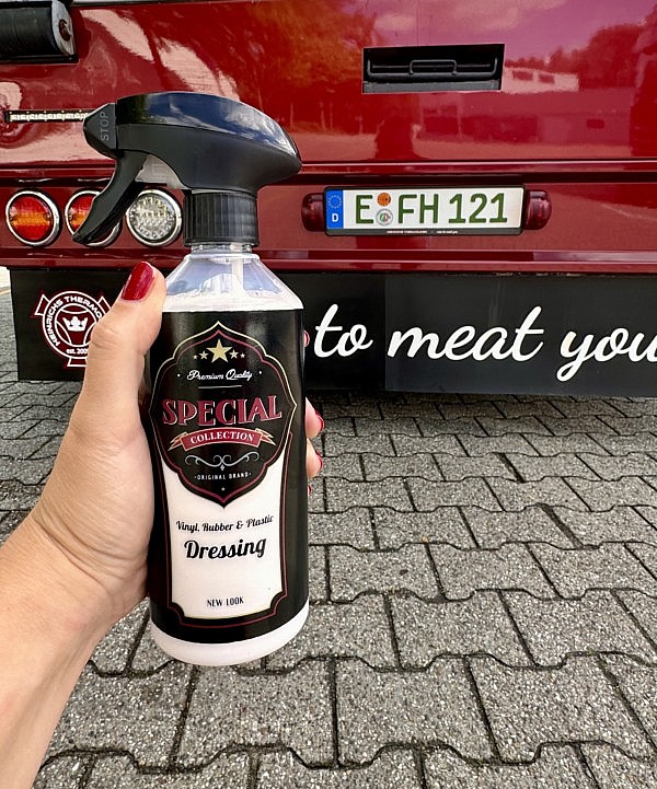 Vinyl Rubber Dressing Pflegeprodukt für die Behandlung von Vinyl- und Gummioberflächen