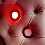 LED-Spot rot in Heinrichs Thermoliner LKW für Scania Sattelzugmaschinen