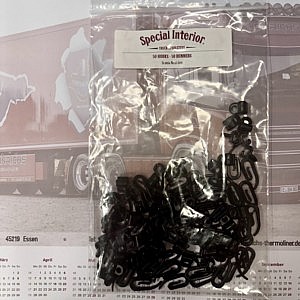 Gardinenhaken Scania NG Arbeiten in Thermoliner Atmosphäre