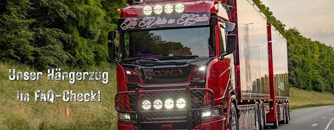Scania Hängerzug von Heinrichs Thermoliner, Best of Show Ciney 2025