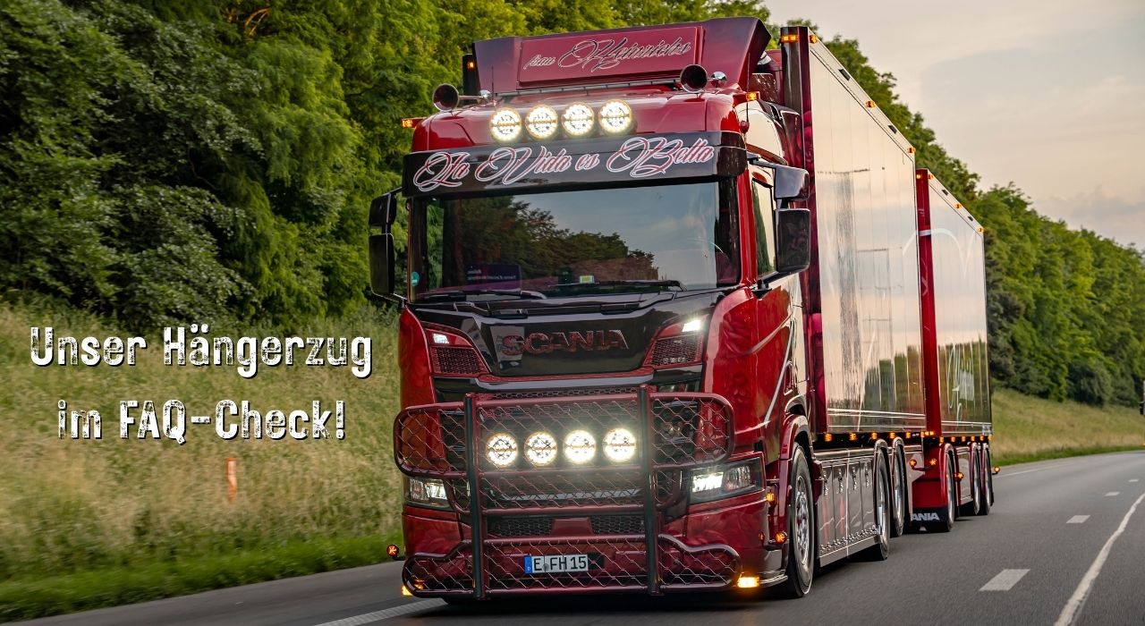 Scania Hängerzug von Heinrichs Thermoliner, Best of Show Ciney 2025