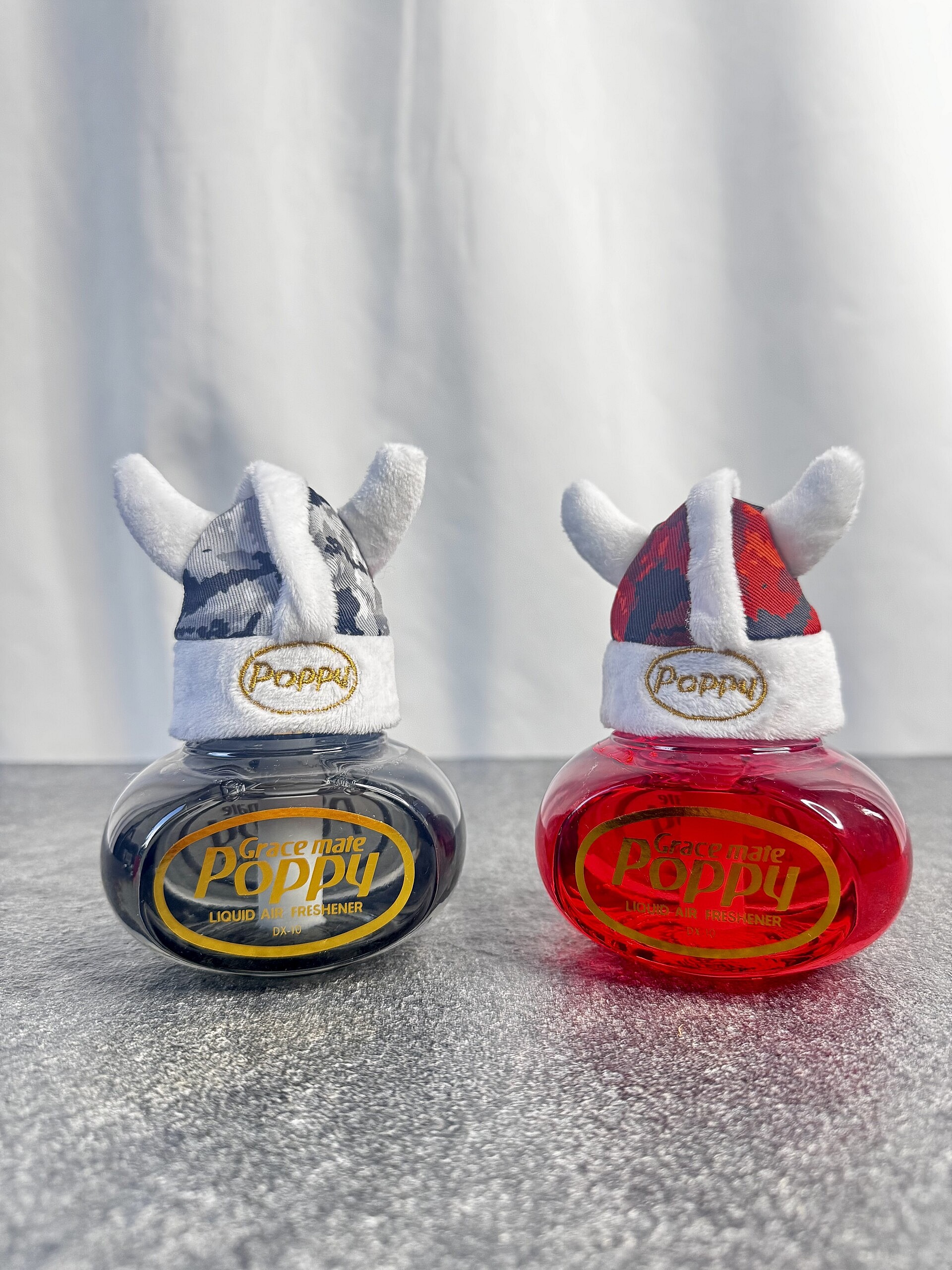 poppy grace mate wikingerhut danish plush rot und scharz auf poppys