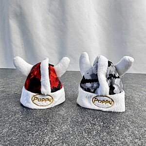 poppy grace mate wikingerhut danish plush rot und scharz