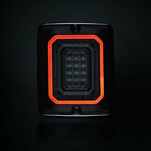 Strands LED Heckleuchte mit rotem Standlicht rechteckig für LKW und Anhänger