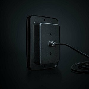 Strands LED Heckleuchte Rückseite mit Kabelanschluss und Montageflächen