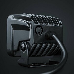 Strands LED Arbeitsleuchte Rückseite mit Kühlrippen und Anschlusskabel für LKW und Offroad