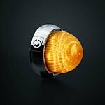 Strands LED Begrenzungsleuchte orange mit Chromgehäuse für LKW und Trailer