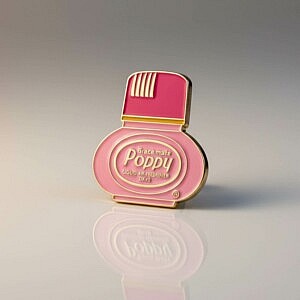 Pin "Poppy" Strawberry