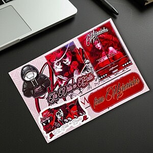 Stickerbogen la vida es bella by heinrichs