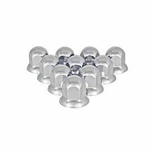 LKW Radmutterkappen Chrom – Set für Alufelgen