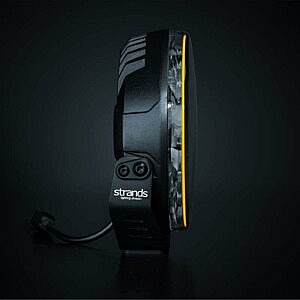 Firefly Pro 9" LED Zusatzscheinwerfer mit Amber Positionslicht – seitlich