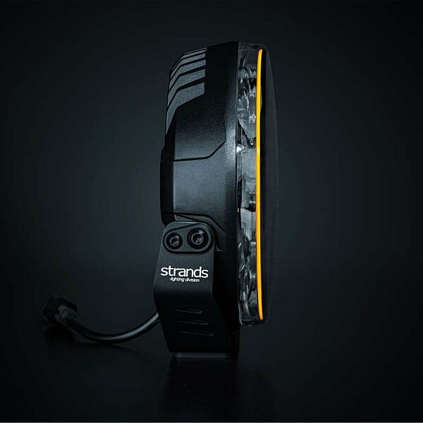 Firefly Pro 9" LED Zusatzscheinwerfer mit Amber Positionslicht – seitlich