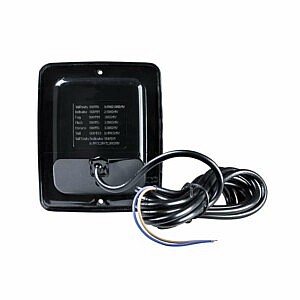 Strands Dark Knight IZE LED Rückleuchte – Rückansicht mit Anschlusskabel, technisches Rücklicht für Truck, Trailer und Nutzfahrzeuge