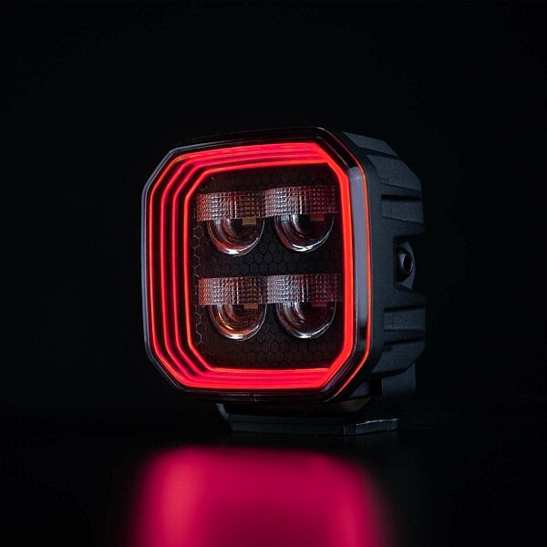 Strands FOR9T No Glare 78W Arbeitsscheinwerfer Red Light vorne leuchtend