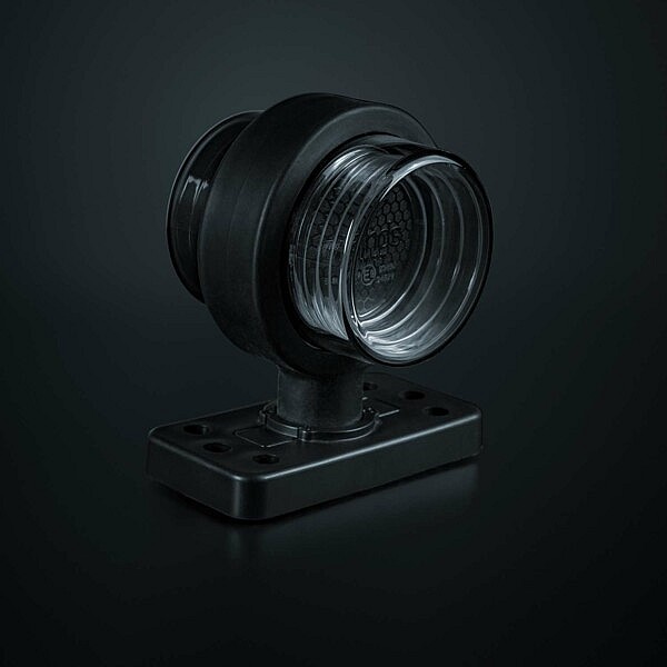 GEO White LED Marker Light mit Short Rubber Arm