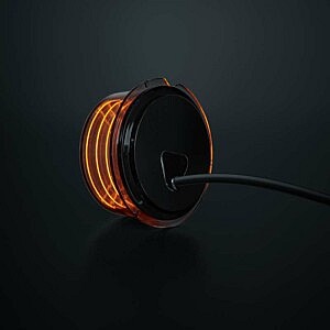 Strands FOR9T GEO amber LED Side Marker Rückseite, Kabelzuführung Detailfoto