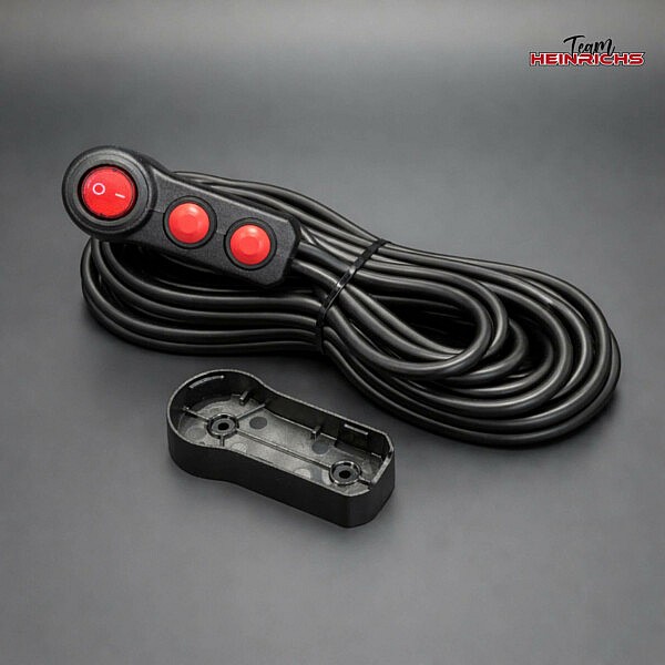 Die Cruise Light Steuereinheit wird zur Steuerung der Cruise Light Dachbalken-Serie verwendet. Mit der Steuereinheit/Steuerbox können alle Blitzmuster der Lichtbalken gesteuert sowie der Lichtbalken ein- und ausgeschaltet werden.