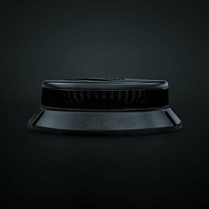 LED Warnleuchte Cruise Light dunkel getönt – flaches Low-Profile Design für Nutzfahrzeuge