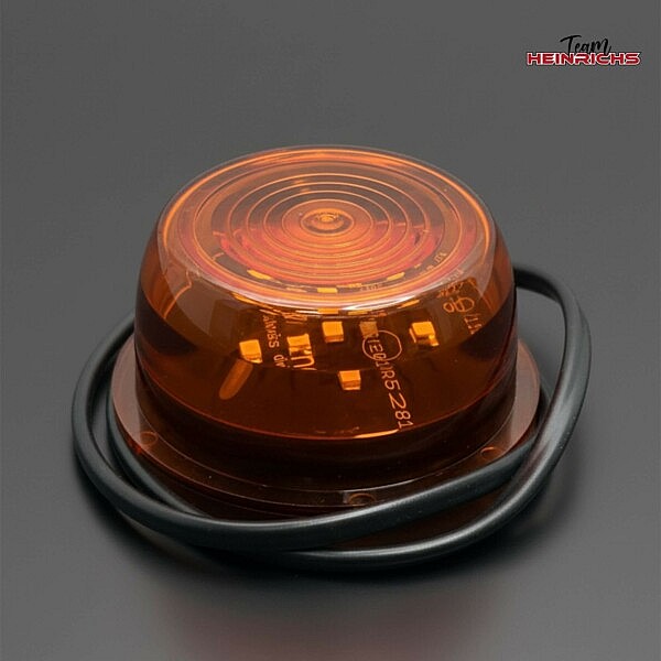 team-heinrichs-led-positionsleuchte-amber-6led-mit-kabel Team Heinrichs runde LED Amber Leuchte mit Anschlusskabel, 6-fach Seitenmarkierungsleuchte für Trucks und Trailer