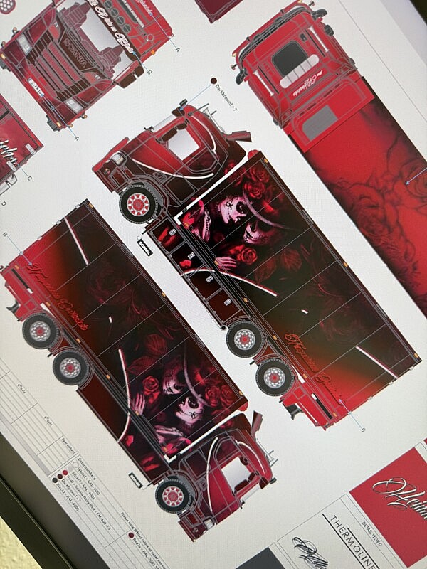 La Vida es Bella Scania Hängerzug von Heinrichs Thermoliner, Best of Show 2025