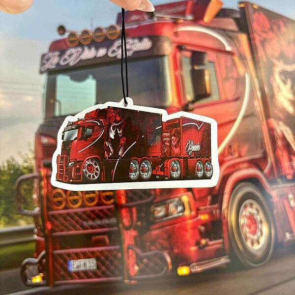 Duftbaum Heinrichs Hängerzug La Vida es Bella rückseite