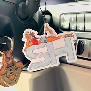 Duftbaum vom neuen SH Trucker Girl vordersite